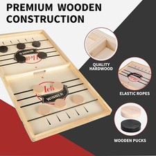 Extra Large Size Fast Sling Puck Game Test Your Speed and Accuracy