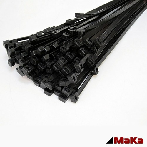 100 Stk Kabelbinder viele Farben PA6.6 Industriequalität SCHWARZ = UV beständig - Bild 3 von 14