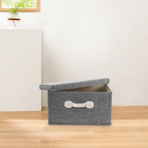 Boîte De Rangement Gris Conteneurs Stockage Vêtements Organisateur Literie vendu