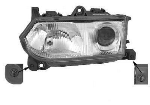 1X PROJECTEUR PRINCIPAL VAN WEZEL 0340986 convient pour AUDI EUR 398,09 - FR