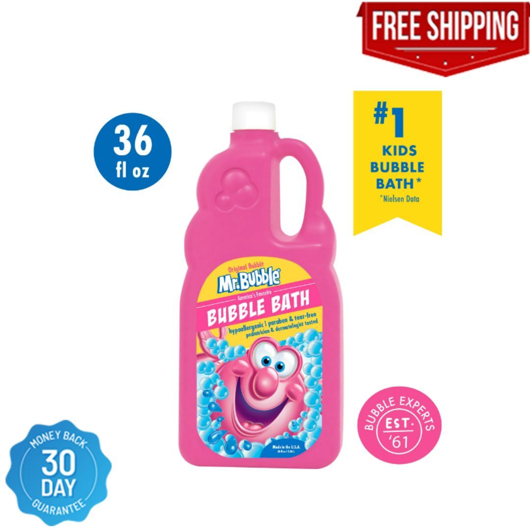 Mr. Bubble Original Bubble Bath Hypoallergenic Classic