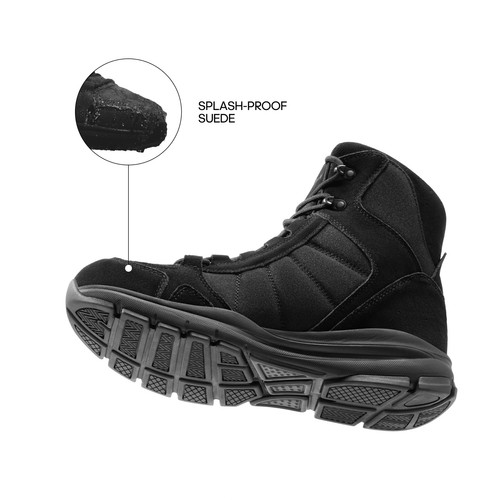 Men's Waterproof Military Tactical Boots Outdoor Hiking Motorcycle Combat Boots - Picture 7 of 31