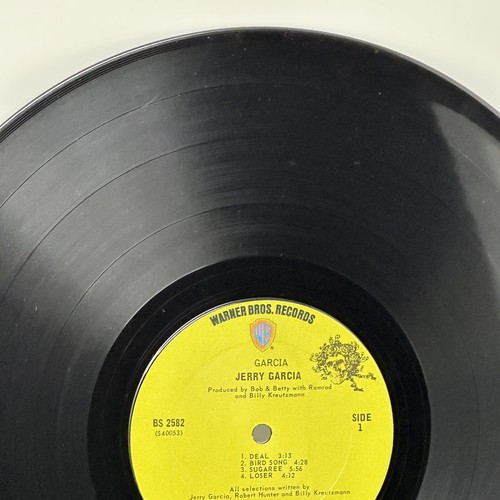 Jerry Garcia Garcia 1972 Vinyl LP Record Warner Bros BS 2582 - Imagen 8 de 15