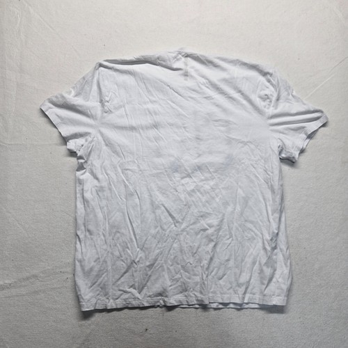 Camiseta Calvin Klein Jeans Blanco Sólido Logo Suave Manga Corta Adulto 2XL XXL - Imagen 6 de 6