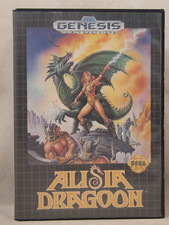 Alisia Dragoon Case (SEGA Genesis) Authentic BOX ONLY