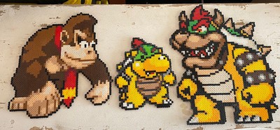 Patterns Hama Beads Donkey Kong Nintendo Bowser Donkey Kong Perler