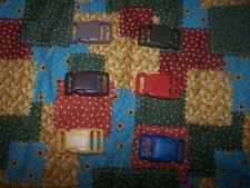 Wet Nose Designs Bright Sunflower Quilt Dog Collar Fall Harvest COLOR Buckle