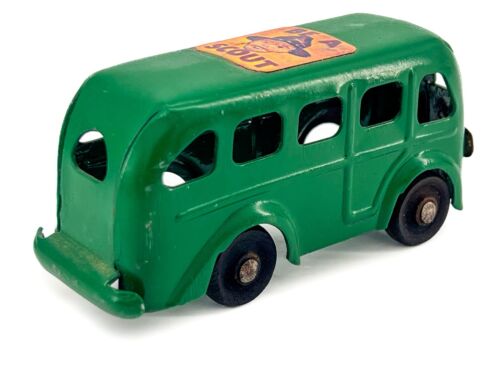 Primi Marx Bus Van Truck Consegna Acciaio Pressato Lionel USA Boy Scout UNICO!! - Foto 4 di 22