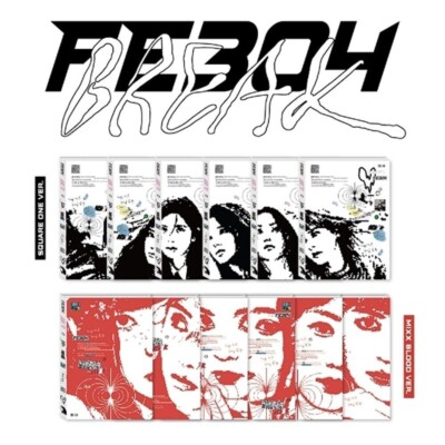 NMIXX☆fe304 BREAK 2nd EP☆MIXX BLOOD ver.☆トレカ ベイ エン
