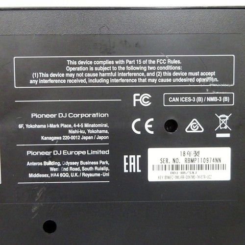 Pioneer DJ DDJ-RB Tragbarer 2-Kanal Controller für Rekordbox Japan Gebraucht - Bild 16 von 18