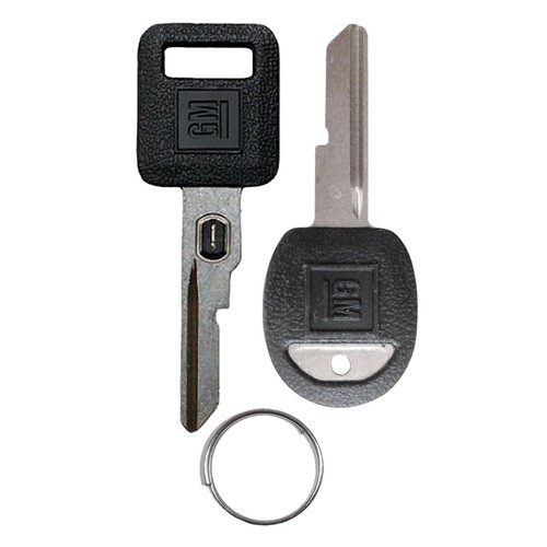 2 OEM Ignition VATS Key B62-P8 For GM Vehicles + Door Key B45 GM OEM Rubber Logo - Picture 2 of 7