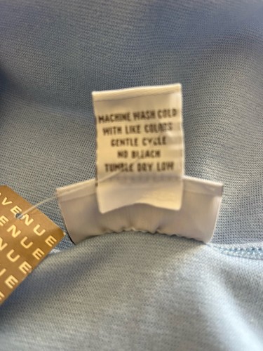 Women’s AVENUE Lt Blue Sleeveless Pullover Tank Size 18/20 - Picture 5 of 5