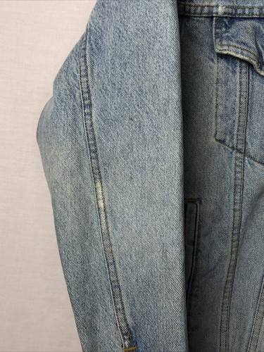 Levi's 70507-0311 Herren Trucker Jeansjacke Größe Medium abgenutzt & verblasst Vintage - Bild 3 von 12