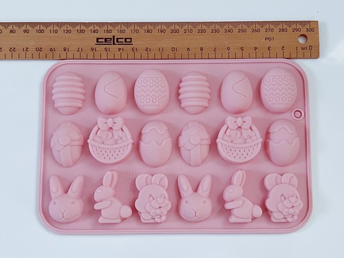 Easter Bunny Egg Chocolate Cookie Biscuit Cake Candy Silicone Baking Mold Mould - Picture 7 of 12