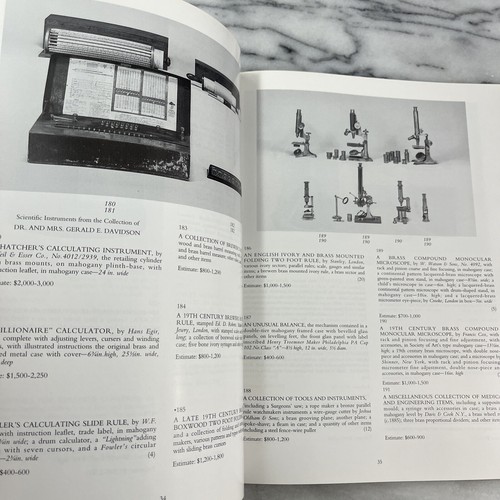 Christie's East - Scientific Instruments Arts November 1996 Auction Catalog - Picture 9 of 16