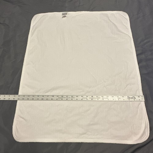 Vintage Carter's Baby Receiving Blanket White Hey Diddle Diddle 25”x29” -RARE - Picture 14 of 14