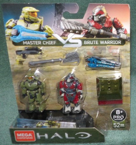 MEGA CONSTRUX HALO PRO BUILDERS 52 STÜCK MASTER CHIEF VS BRUTAL WARRIOR #GNW38 - Bild 7 von 7