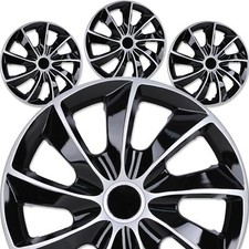 16 Set Of 4 Wheel Covers Snap On Full Hub Caps Fit R16 Tire Steel Rim