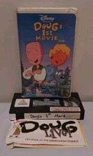 Doug's 1st Movie VHS 1999 Disney Clamshell w/ Insert Fast Same Day Shipping.