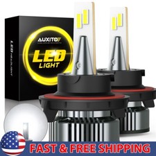 Auxito Super Bright H13/9008 Bulbs Led Headlight High/Low Beam 6500K White 2/4X