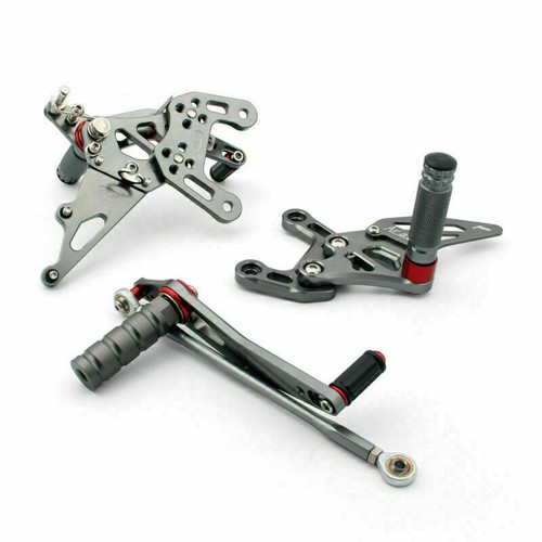 Rearsets Footpegs Pedals Fit for Yamaha YZF-R1 1000 RN22 2009-2014 Titan-color - Picture 3 of 4