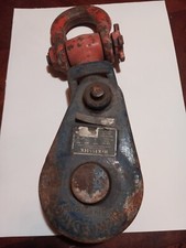 MCKISSICK N-421 12 TON SNATCH BLOCK 6" SHEAVE 3/4 - 7/8 ROPE USA 🇺🇲