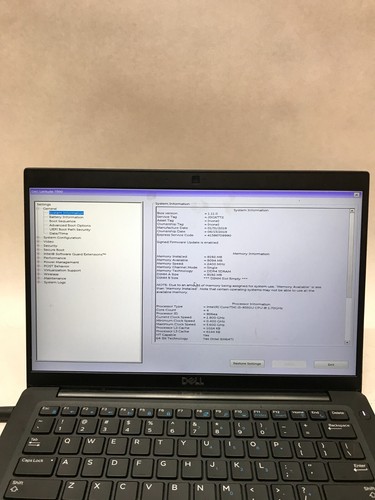 Dell Latitude 7390 13" Intel i5 8th Gen NO RAM NO HDD/OS For Parts Read Desc -DW - Picture 2 of 8