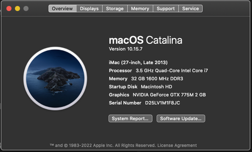 Apple iMac 27" LOADED! Desktop + i7 + 32 GB RAM + 4TB SSD w/ Logitech K811 Keybd - Picture 3 of 7