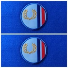 A Pair Of Fred Perry Mod Culture Way Of Life Patches Sew / Iron On Badges