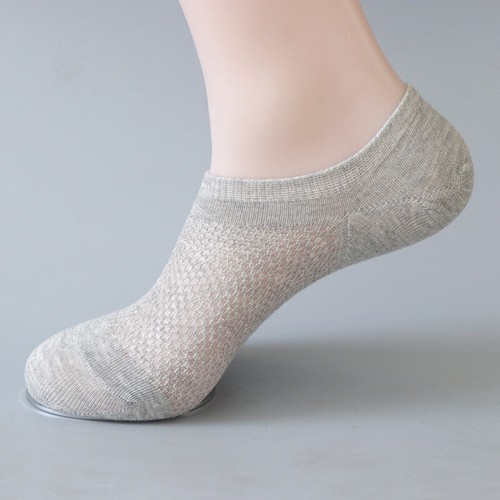 Summer 10Pack Men Bamboo Cotton No Show Socks Low Cut Casual Sport Solid Nonslip - Picture 13 of 16