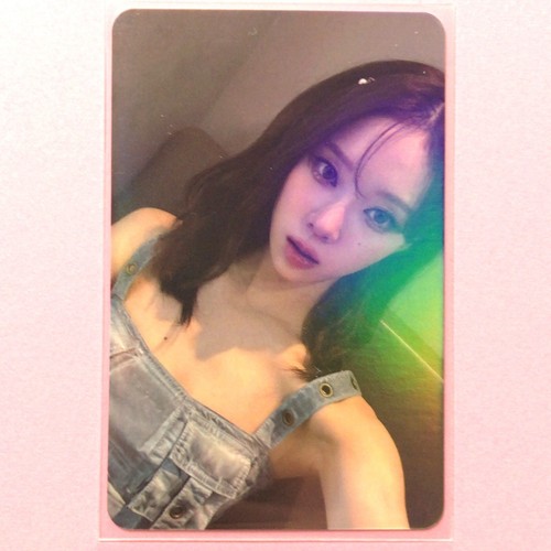 CALL ME WINTER Aespa TCG Denim tops, diagonal sit Foil KPOP IDOL CARD - Picture 1 of 5