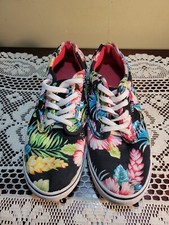 VANS Authentic Hawaiian Floral Sneakers Shoes Womens US 9