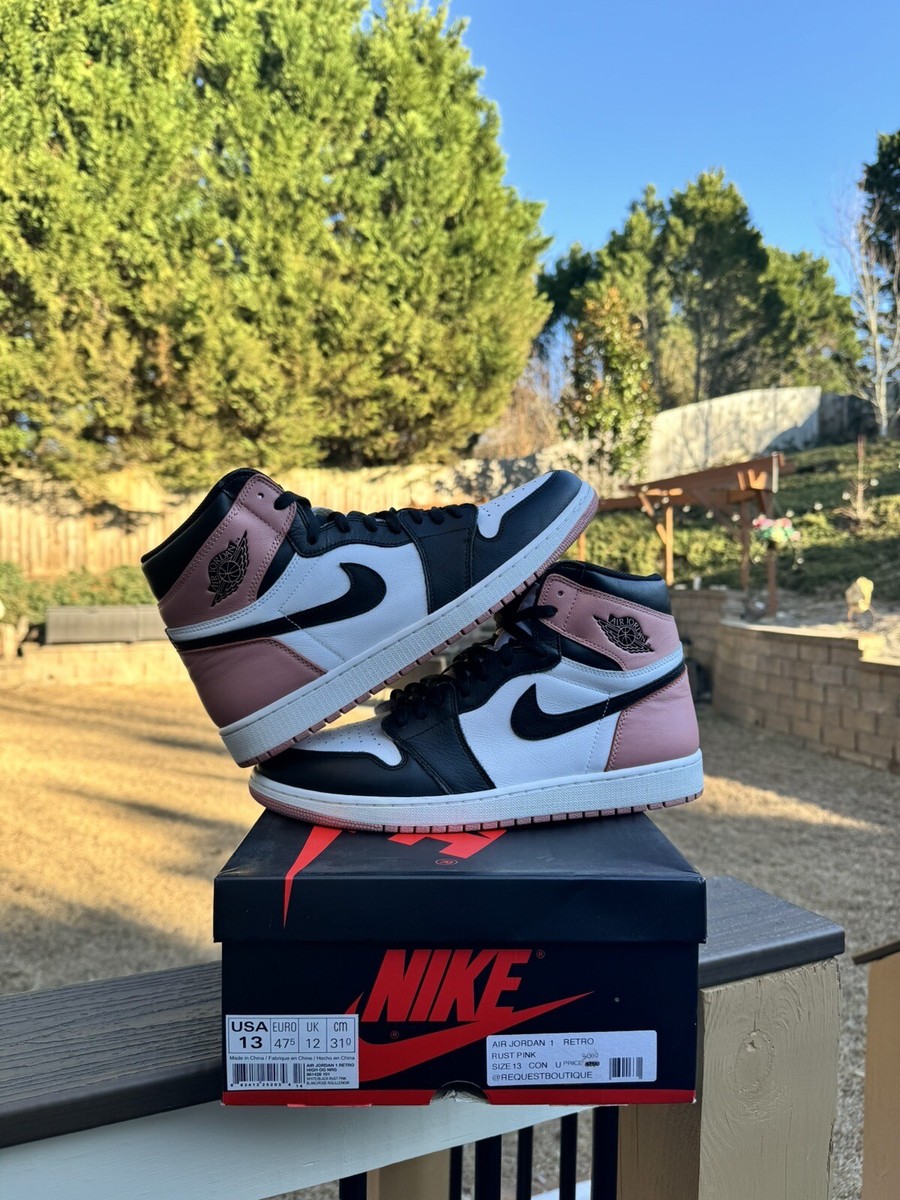 Size 13 - Jordan 1 Retro High OG NRG Rust Pink 2017 999