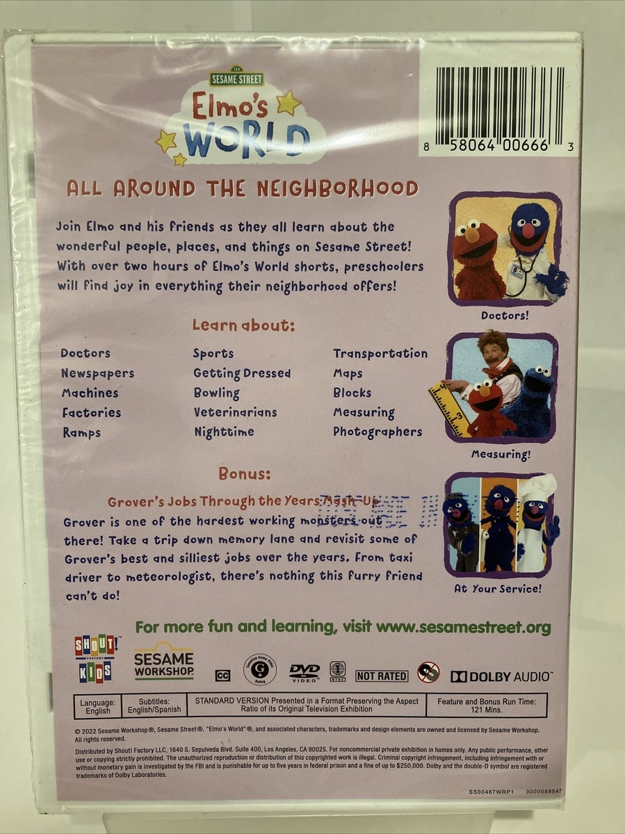 Sesame Street: Elmo's World - All Around the Neighborhood