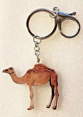 Giraffe Standing Realistic Acrylic Key Ring Keychain Jewelry