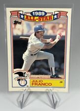 1990 Topps All-Star Commemorative Set Julio Franco #14