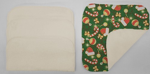 Christmas Washcloths (Set of 4) (7 Patterns Available) - Picture 34 of 36