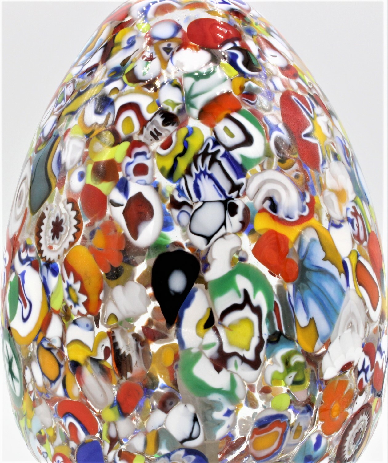 Lampada Lucciola da tavolo in Murrina Millefiori Veneziana made In Italy - Foto 3 di 4