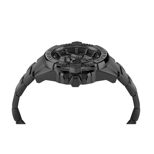 Nuevo reloj analógico Philipp Plein negro para hombre The $kull PWAAA3025 - Imagen 2 de 4