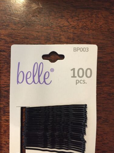 200 Black Bobby Pins - Picture 3 of 5