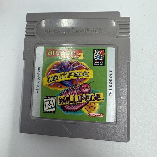 Arcade Classics No. 2: Centipede and Millipede Nintendo Game Boy Original Used