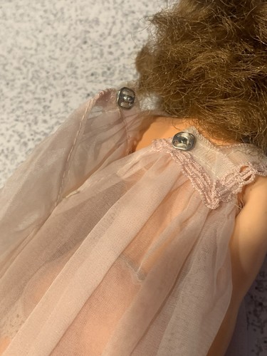 Passt Tammy Größe 12" Puppe - rosa transparentes Nachthemd & Höschen - KEINE PUPPE - Bild 8 von 10