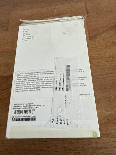 Apple AirTag 4er Pack [MX542LL/A] - Bild 5 von 5