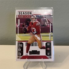 2024 Panini Contenders Football Brock Purdy San Francisco 49ers NFL Card #88