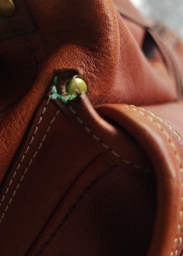 Bolso de Hombro Coach MEDIANO 10331 65 Aniversario Mandy Vintage Cuero Coñac - Imagen 22 de 23