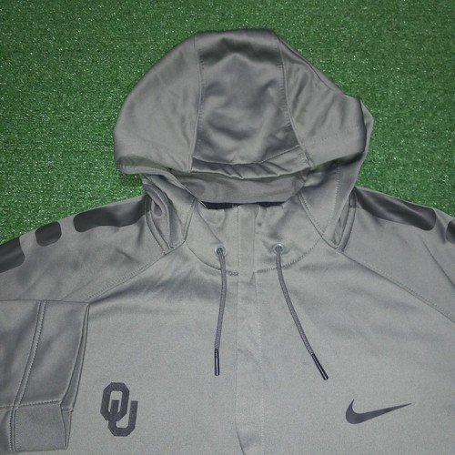 Oklahoma Sooners Hoodie mit durchgehendem Reißverschluss NIKE Elite Therma-FIT Player Issued Herren 3XL - Bild 2 von 9