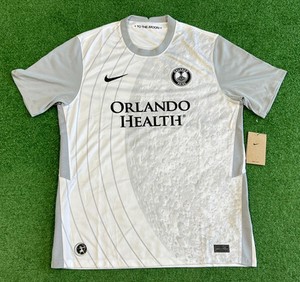 Nike Dri-Fit Orlando Pride Stadium Away Soccer Jersey DV6947-101 Men’s XL