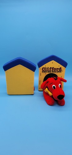 Clifford The Big Red Dog Plush Bookends Set 2003 NovelToy Inc - Picture 4 of 6