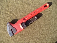 Ridgid Model No. 12 HD 12" Steel Straight Spud Wrench 3/8" to 2-5/8" Cat #31400