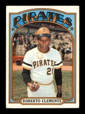 1972 Topps #309 Roberto Clemente   VGEX X3559702
